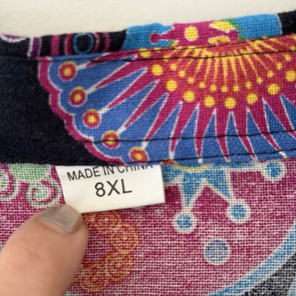 Colorful Mens Shirt 8XL - Picture 7 of 7